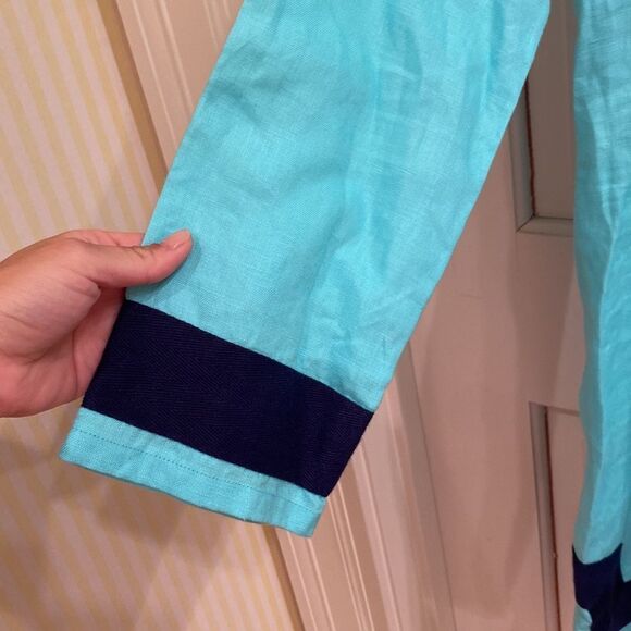 Sail to Sable LONG SLEEVE CLASSIC TUNIC WITH TWILL TAPE - Picture 3 of 5